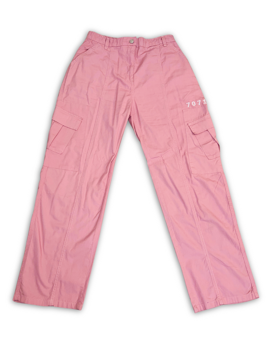 Pink Utility Cargos