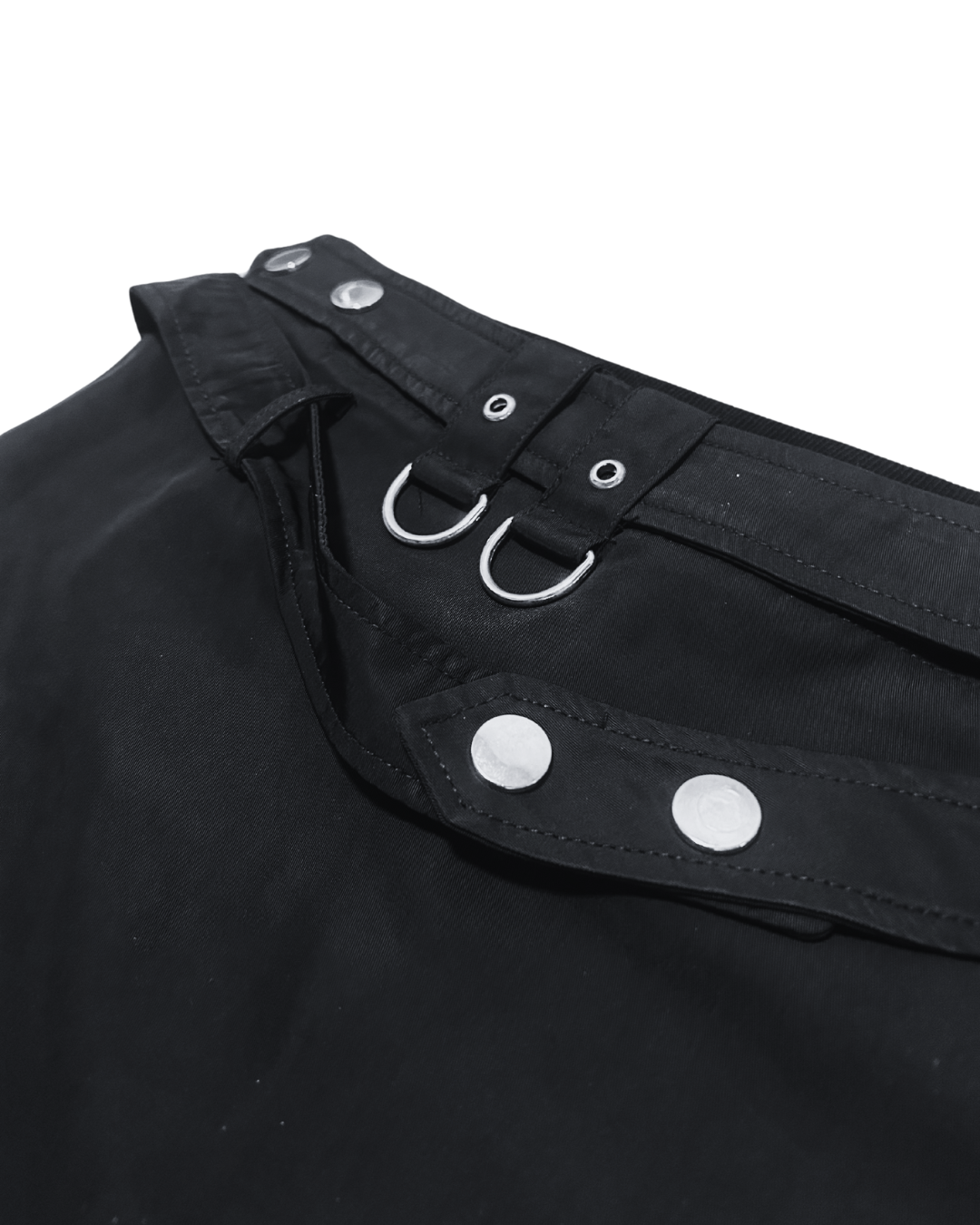 Tactical Mini Skirt – Black Utility